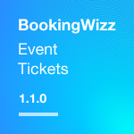 BookingWizz Event Tickets v1.1.0 released